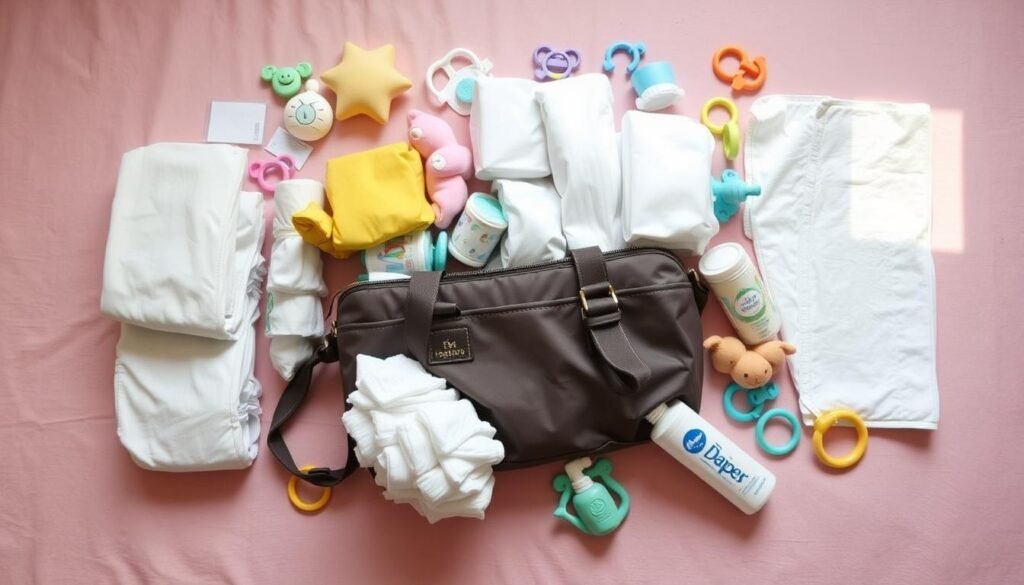diapering essentials