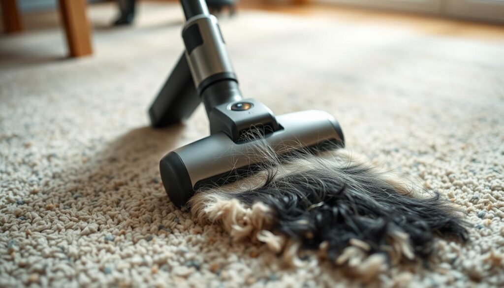 pet hair cleaning